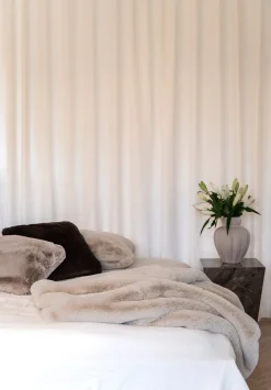 Adalyn Plaid, Sand, 130x175 cm