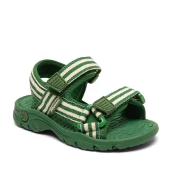 Addie Sandaler, Emerald Green Stripes, 29