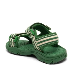 Addie Sandaler, Emerald Green Stripes, 29