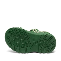 Addie Sandaler, Emerald Green Stripes, 29