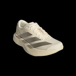 Adizero Evo SL Sneakers, Wonder White/Cyber Metallic/Warm Vanilla, 36