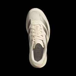 Adizero Evo SL Sneakers, Wonder White/Cyber Metallic/Warm Vanilla, 36
