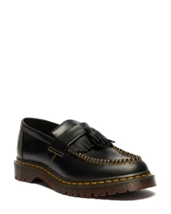 Adrian Tassel Orleans Loafers, Black, 46