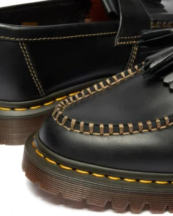 Adrian Tassel Orleans Loafers, Black, 46