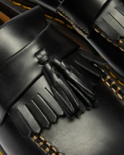 Adrian Tassel Orleans Loafers, Black, 46