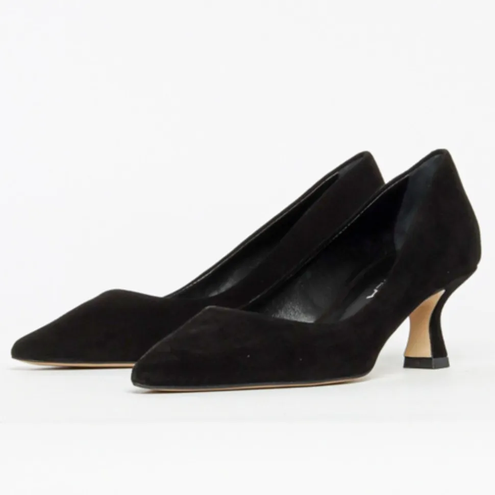 Agathe Højhælede Sko, Sort, 38