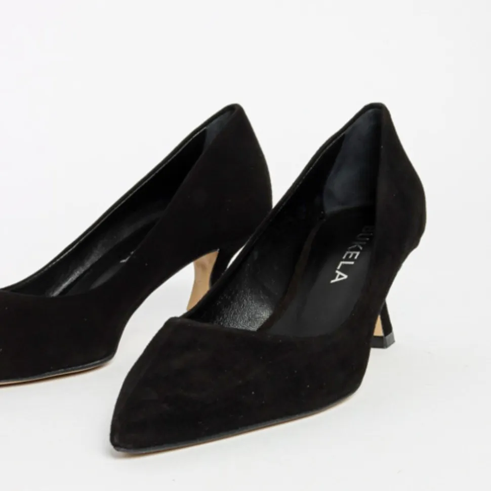 Agathe Højhælede Sko, Sort, 38