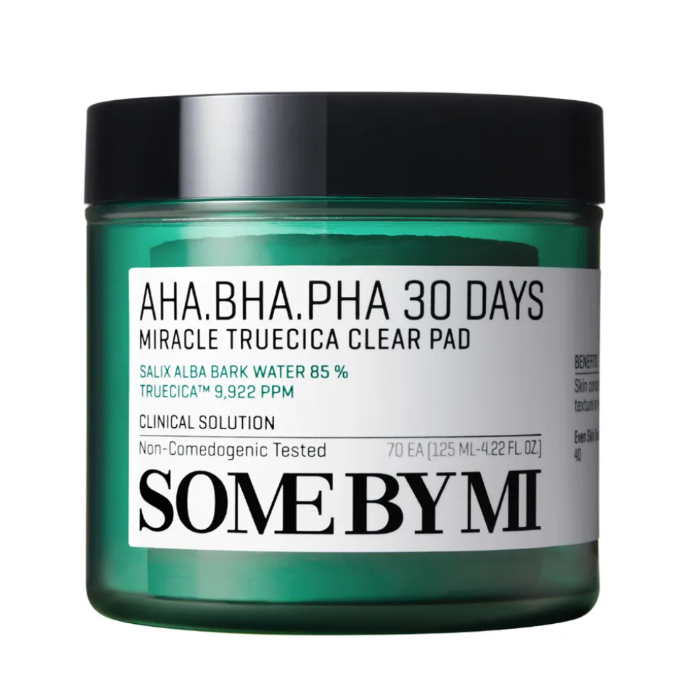 AHA BHA PHA 30 Days Miracle Truecica Clear Pad, 125 ml