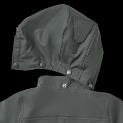 Aju Termo Regnjakke, Greyblue, 116 cm