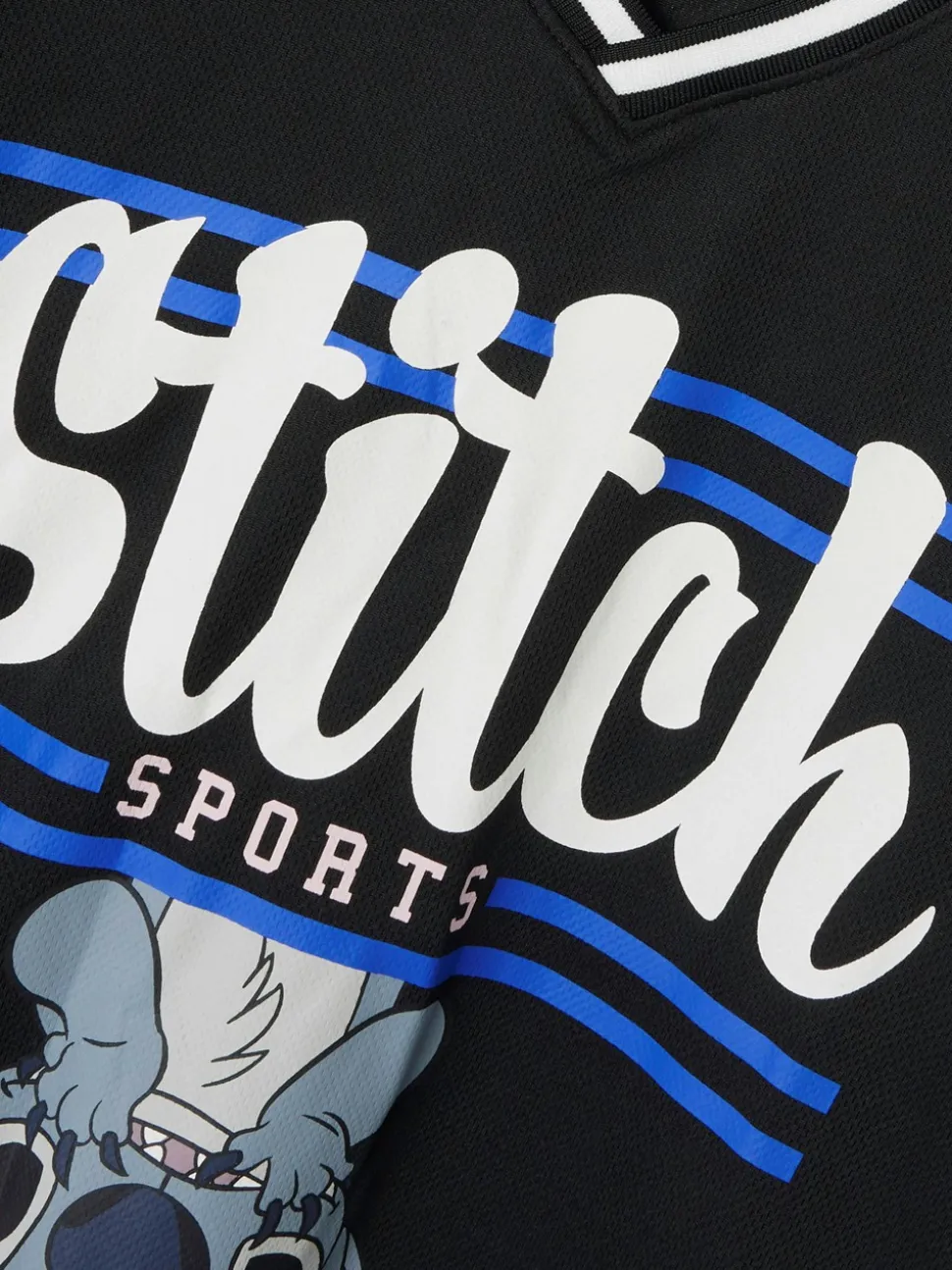 Akuri Stitch T-shirt, Black, 116 cm