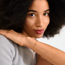 Alaia Armbånd, Gold Plated, 16,5+3 cm