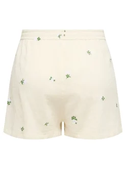 Alba Højtaljede Shorts, Cloud Dancer, L