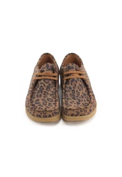 Alba Suede Sko, Leopard, 39