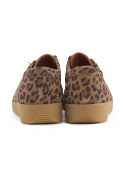 Alba Suede Sko, Leopard, 39