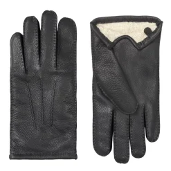 Alex Deerskin Handsker, Black, XXL