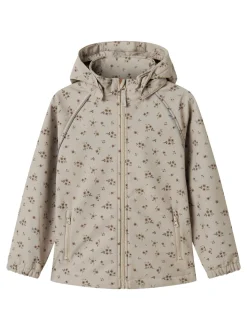 Alfa08 Softshell Jakke, Pure Cashmere Bouquet, 116 cm