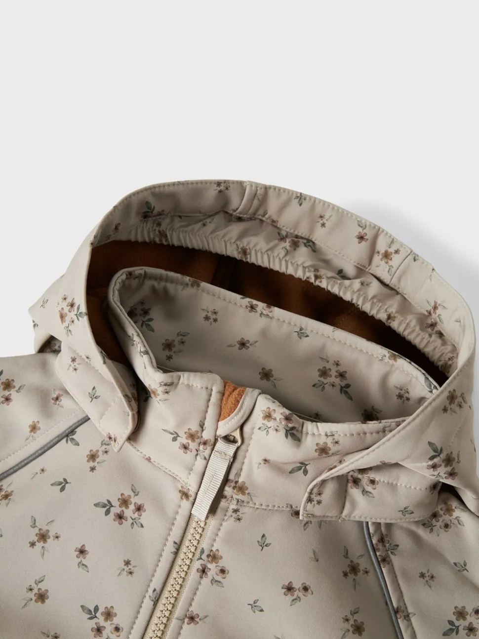 Alfa08 Softshell Jakke, Pure Cashmere Bouquet, 116 cm