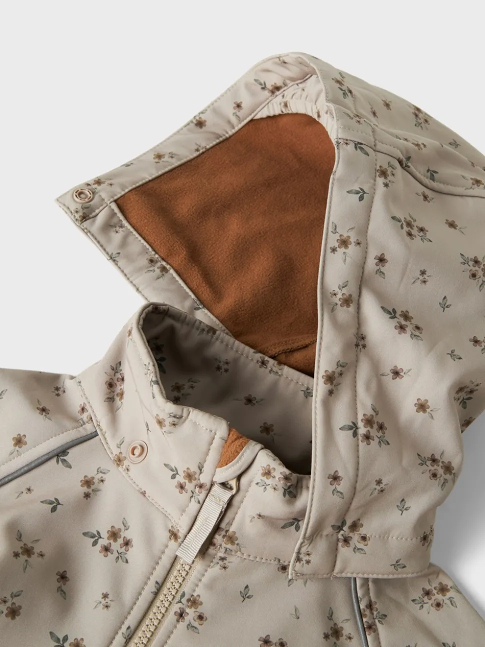 Alfa08 Softshell Jakke, Pure Cashmere Bouquet, 116 cm