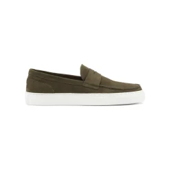 Allan Loafers, Olive Suede, 44