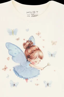 Alma Baby Fairy Bluse, Ivory, 128 cm