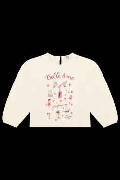 Alma Belle A'me Bluse, Ivory, 128 cm