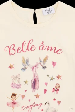 Alma Belle A'me Bluse, Ivory, 128 cm