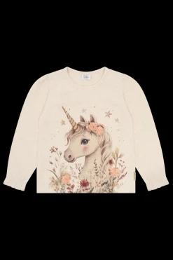 Alma Unicorn Bluse, Wheat Melange, 92 cm