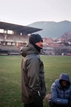 Alpha Windbreaker Jakke, Dark Green, L