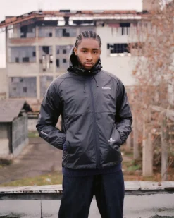 Alpha Windbreaker Jakke, Dark Green, L