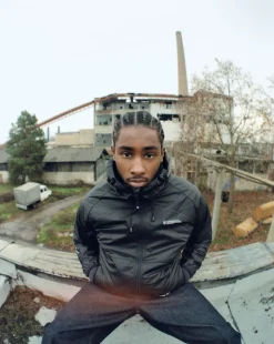 Alpha Windbreaker Jakke, Dark Green, L