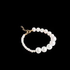 Amara Armbånd, Gold Plated, 16,5+19,5 cm