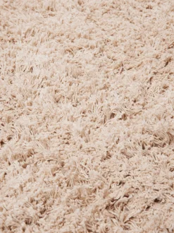 Amass Long Pile Tæppe, Off-White, 50x70 cm