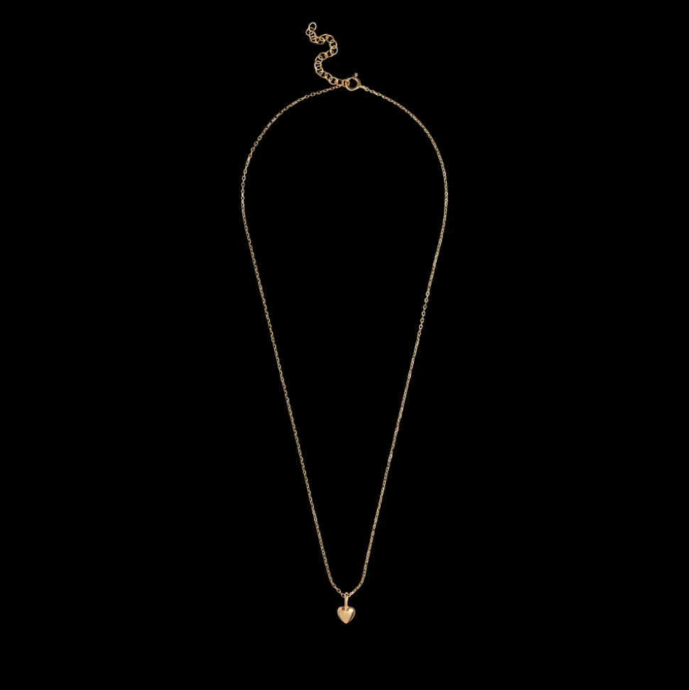 Amore Halskæde, Gold Plated, 45+5 cm