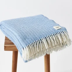 Anda Plaid, Light Blue, 130x200 cm