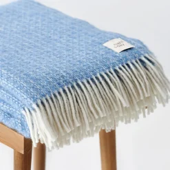 Anda Plaid, Light Blue, 130x200 cm