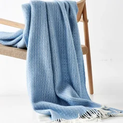 Anda Plaid, Light Blue, 130x200 cm