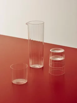 Angle Carafe Karaffel, Clear, 0,9 L