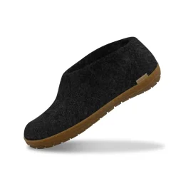 Ankelhøje Hjemmesko, Charcoal, 43