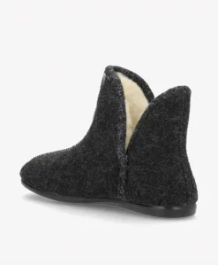 Ankelhøje Hjemmesko, Dark Grey, 34