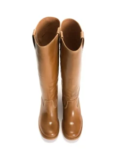 Ann Escovado Støvler, Dark Tan, 39