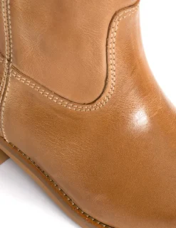 Ann Escovado Støvler, Dark Tan, 39