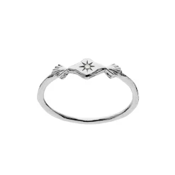 Annie Ring, Silver, 57