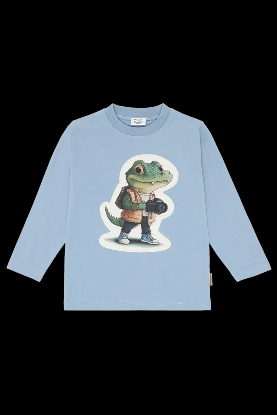 Anton Croco Bluse, Light Blue, 128 cm