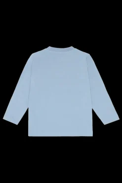 Anton Croco Bluse, Light Blue, 128 cm