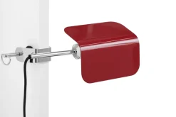 Apex Clip Lampe, Maroon Red