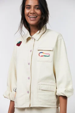 AprilLL Jakke, Creme, M