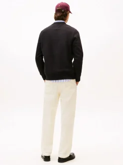 Arch Crew Neck Sweatshirt, Black, M