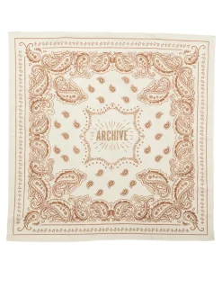 Archive Bandana, Antique White