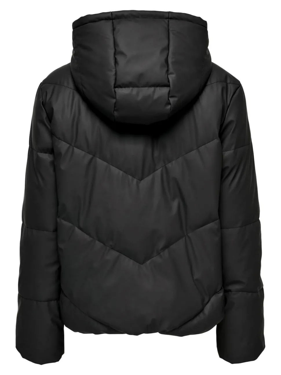 Arnhem Short Puffer Jakke, Black, XS