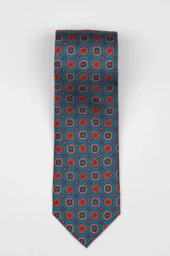 Artisan Floral Silk Slips, Blue Rose Red